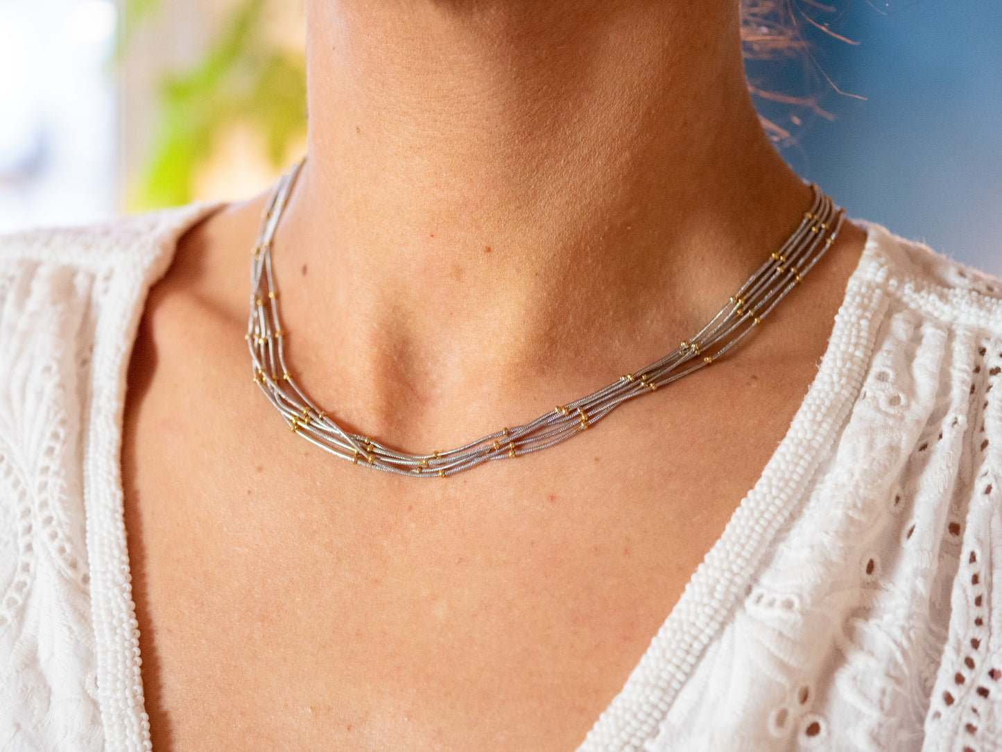 Collier Hilos de Luz
