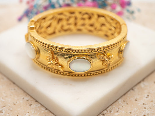 Bracelet Reina del Patio (blanc)