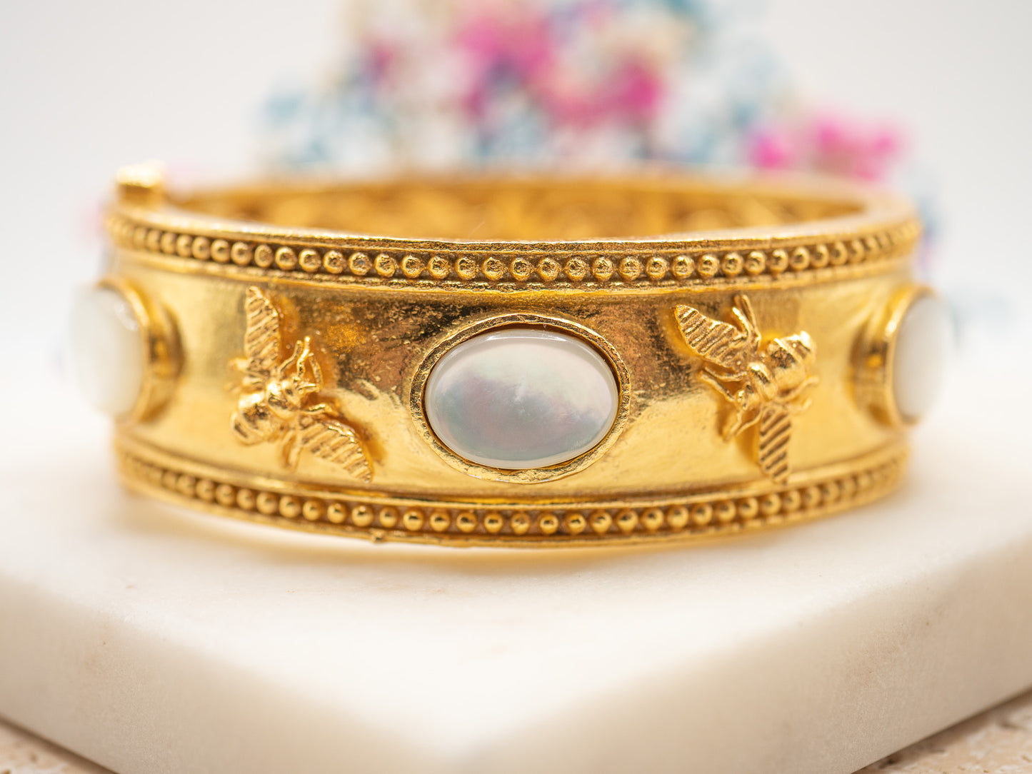 Bracelet Reina del Patio (blanc)