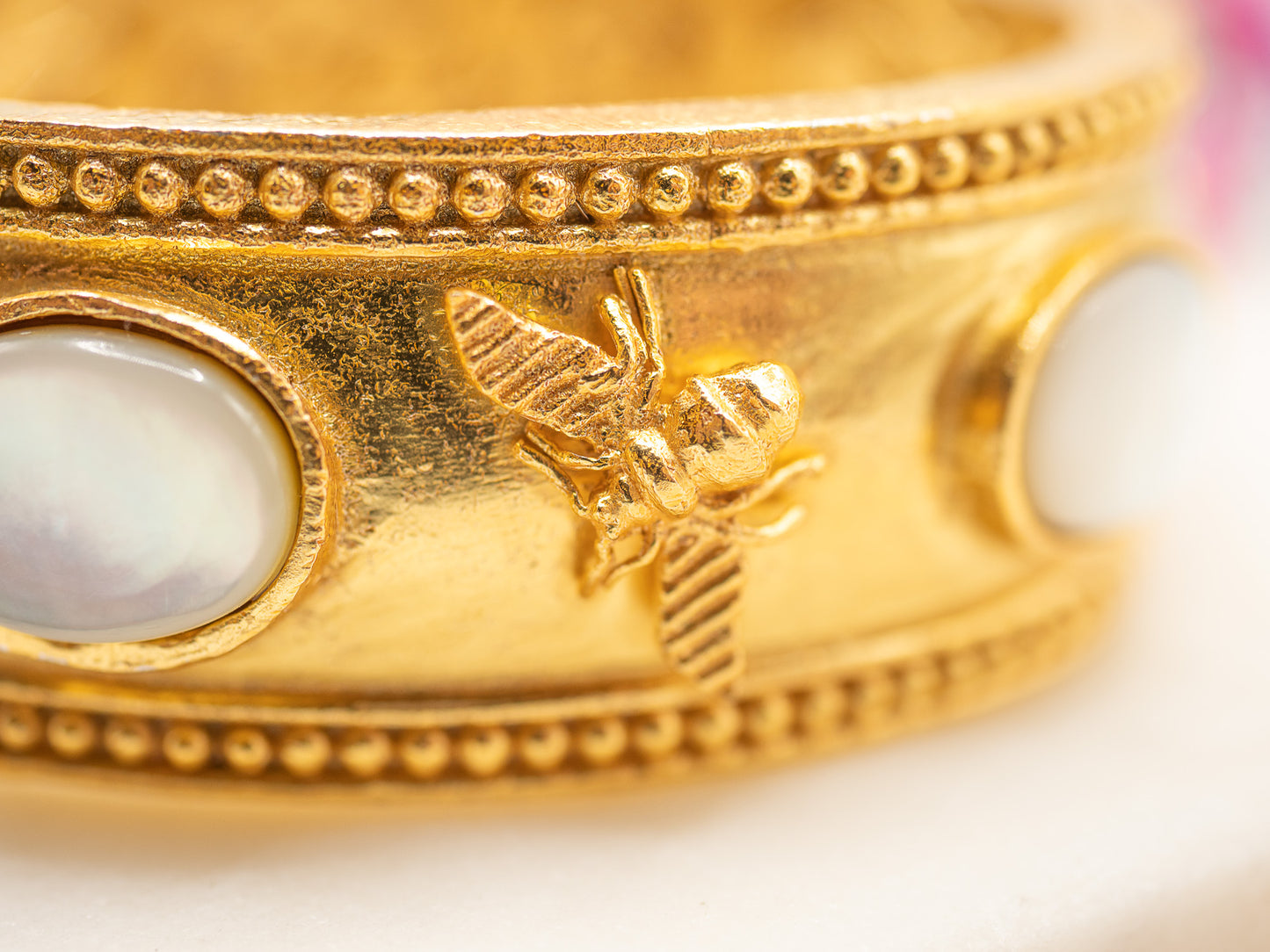 Bracelet Reina del Patio (blanc)