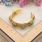 Boucles d'oreilles Laïa (turquoises)