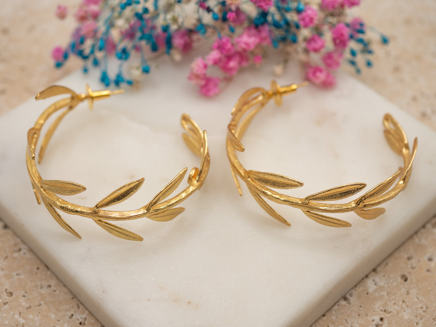 Boucles d'oreilles Oliva Sevillana