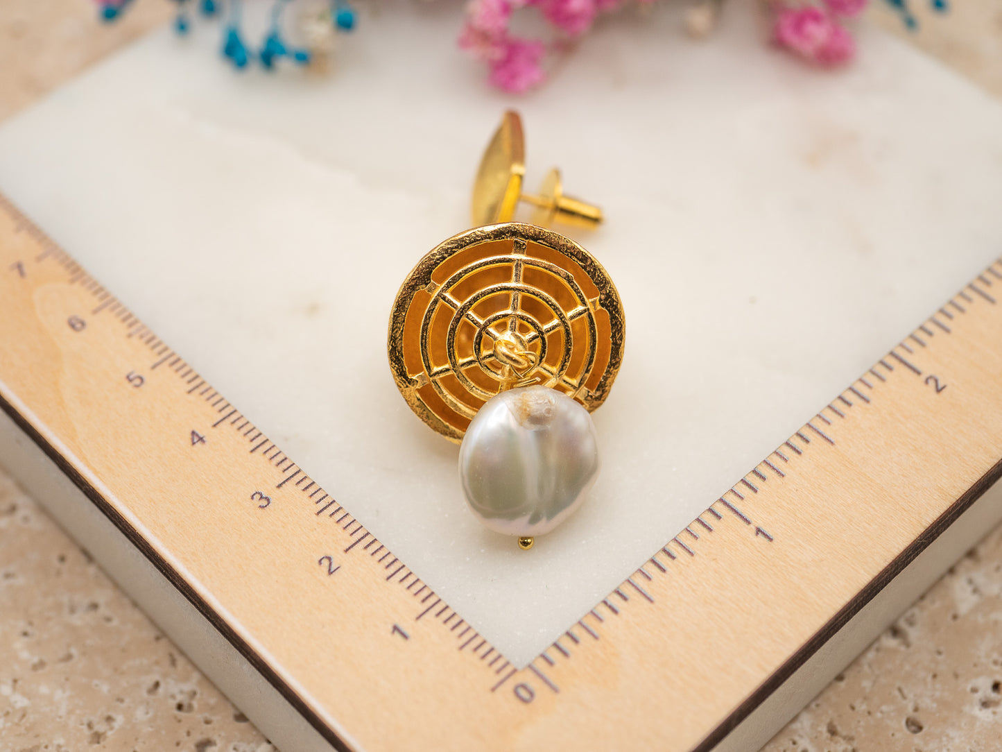 Boucles d'oreilles Azaleja