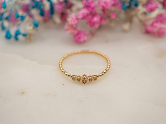 Bague Alejandra (mauve)