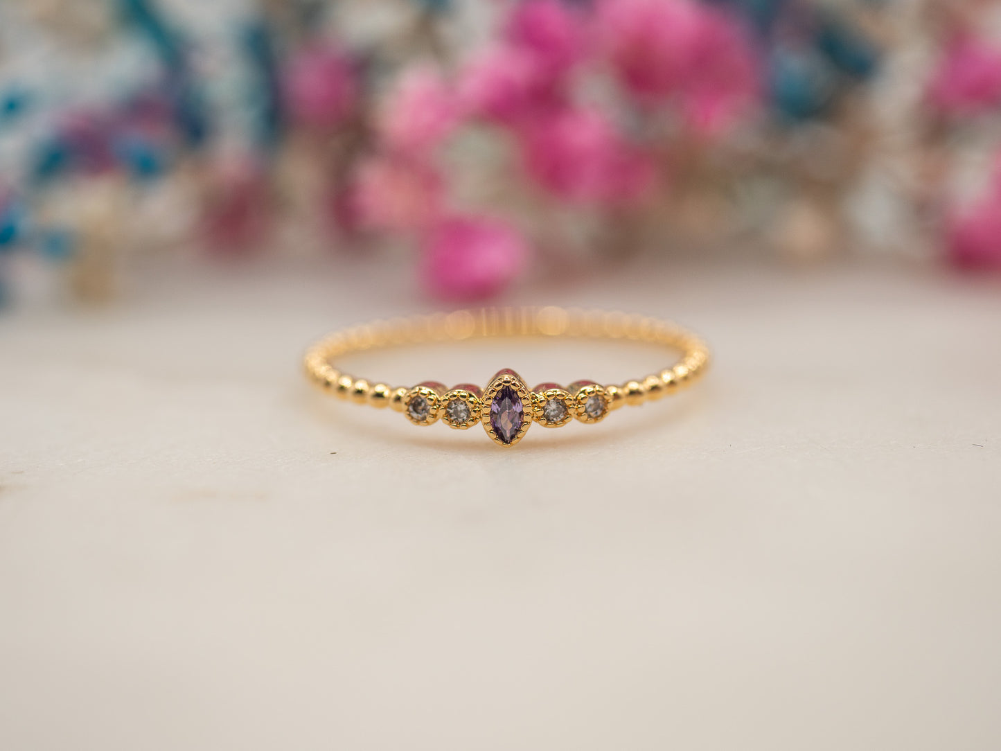 Bague Alejandra (mauve)