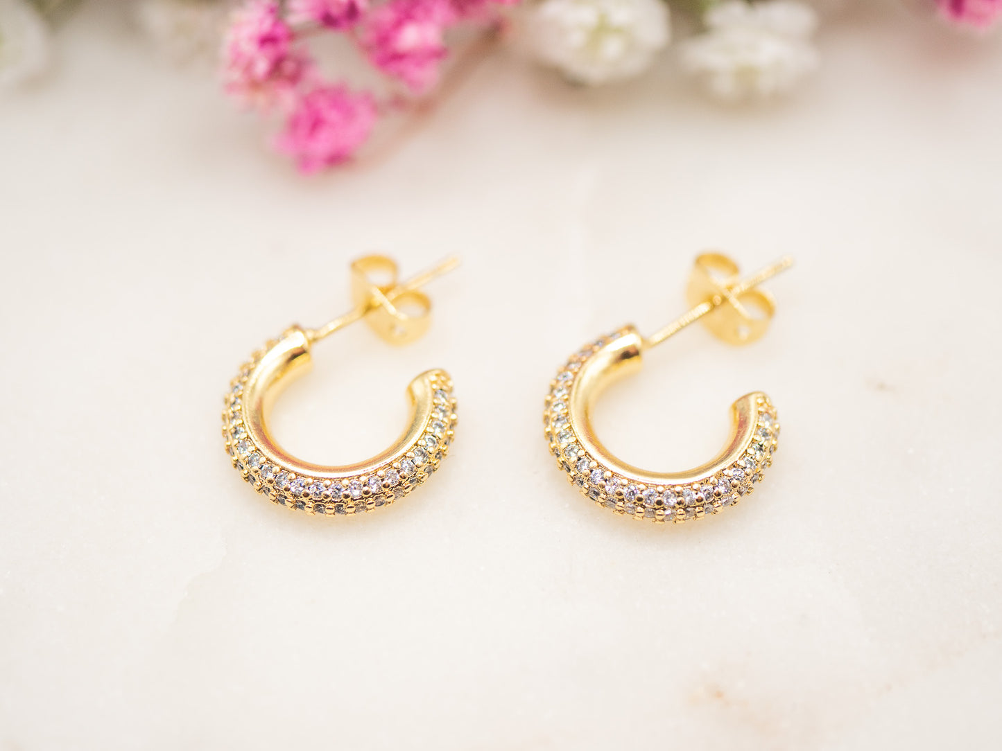 Boucles d'oreilles Media Luna