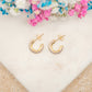 Boucles d'oreilles Media Luna