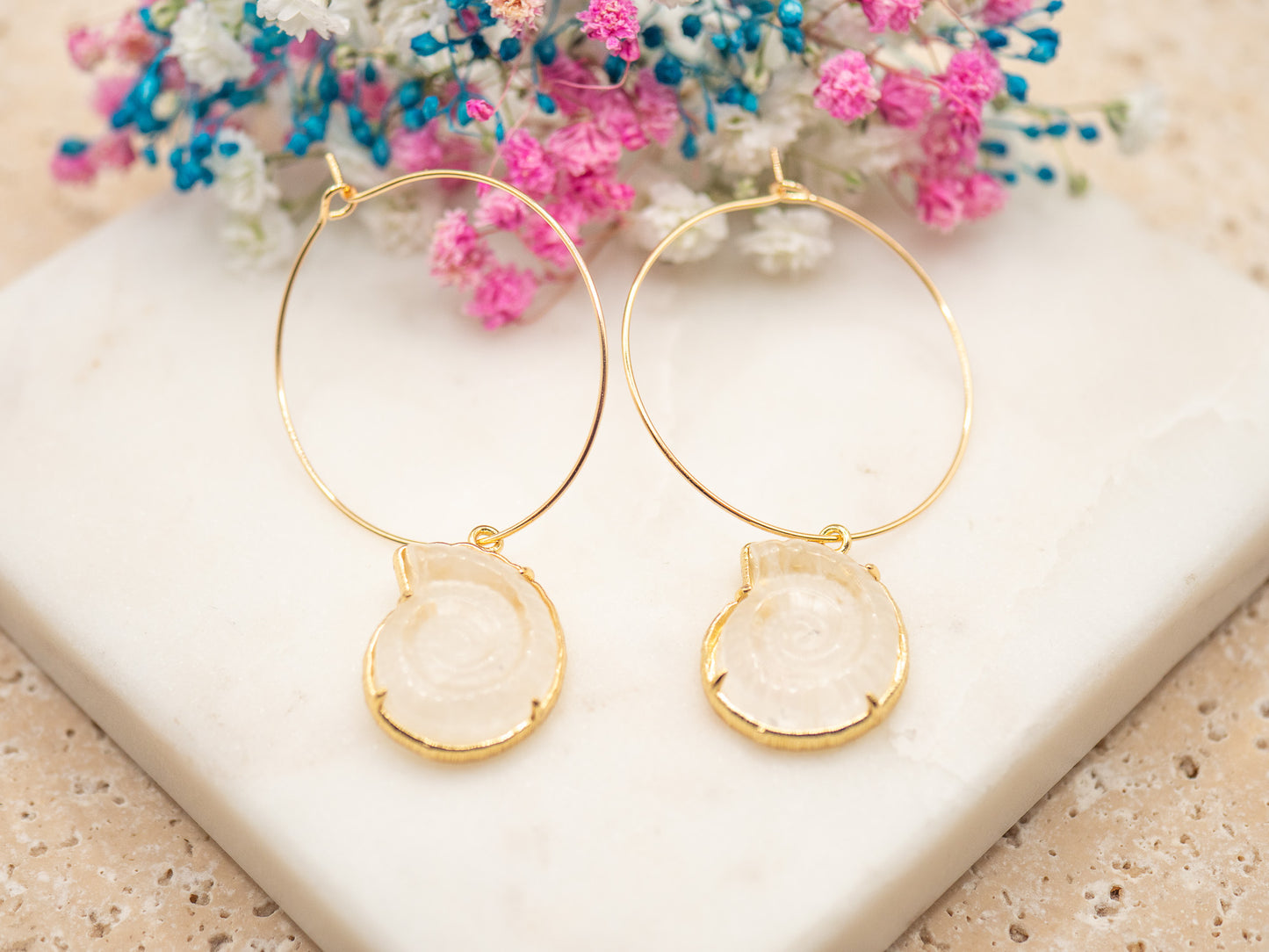 Boucles d'oreilles Caracola