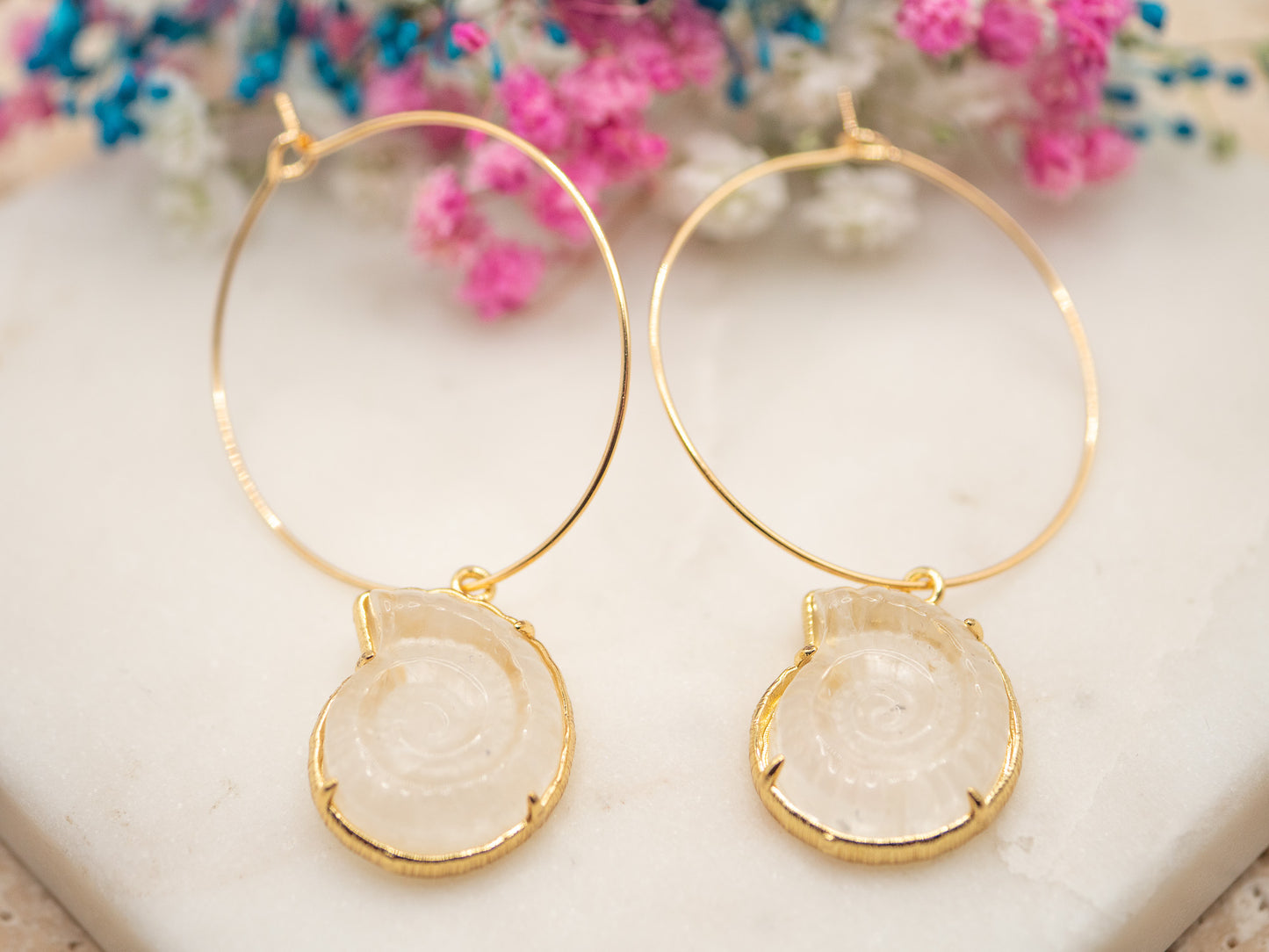 Boucles d'oreilles Caracola