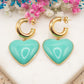 Boucles d'oreilles Loverdose (turquoise)