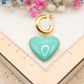 Boucles d'oreilles Loverdose (turquoise)