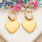 Boucles d'oreilles Loverdose (jaune)