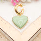 Boucles d'oreilles Loverdose (vert d'eau)