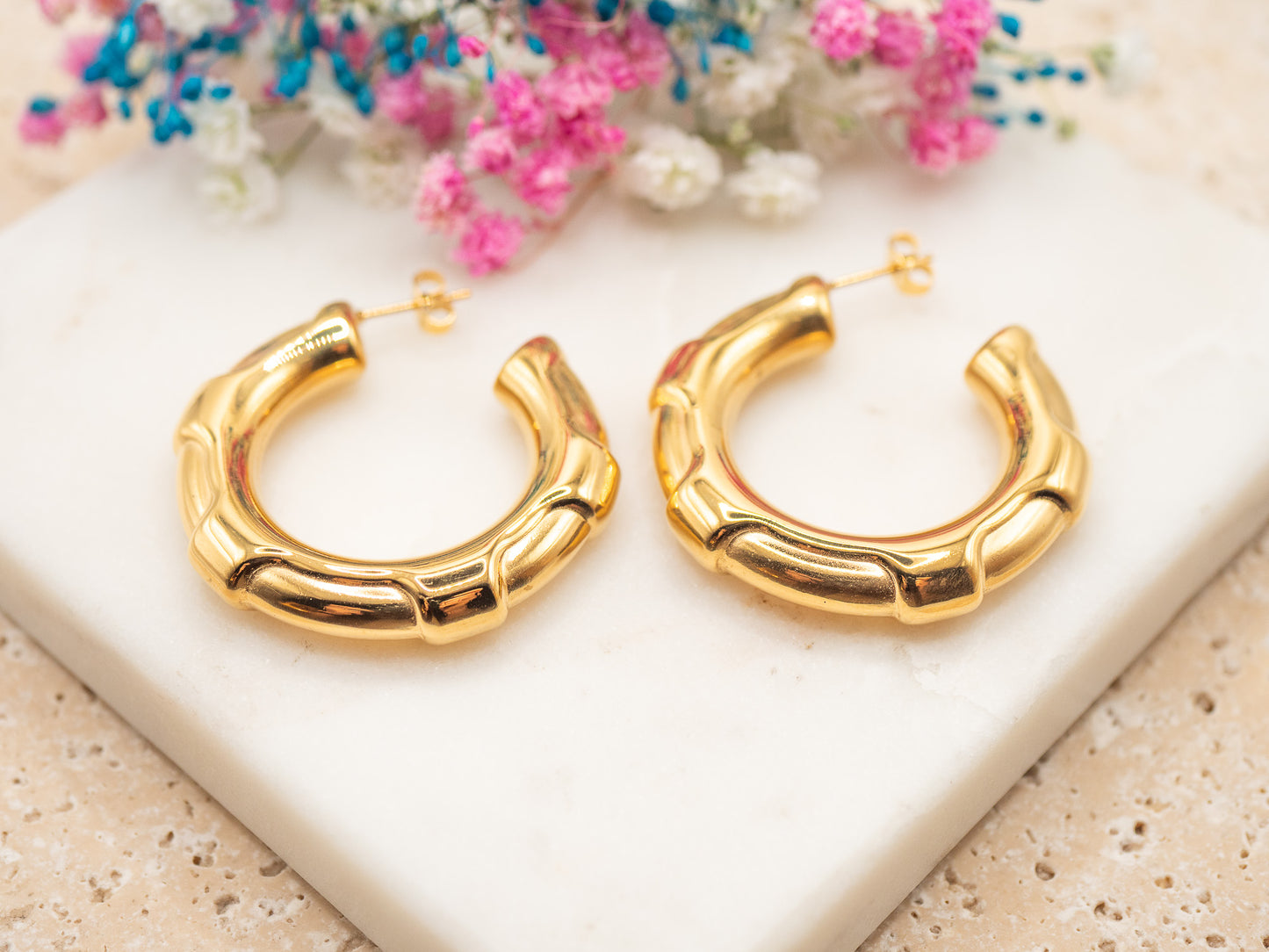 Boucles d'oreilles Bambú