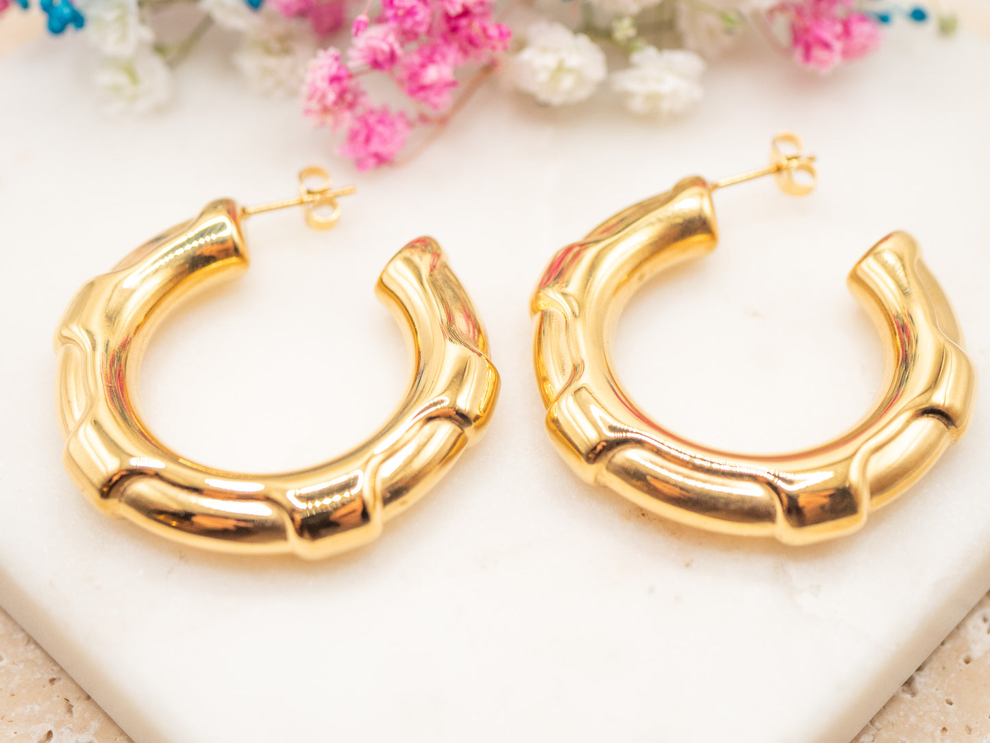 Boucles d'oreilles Bambú