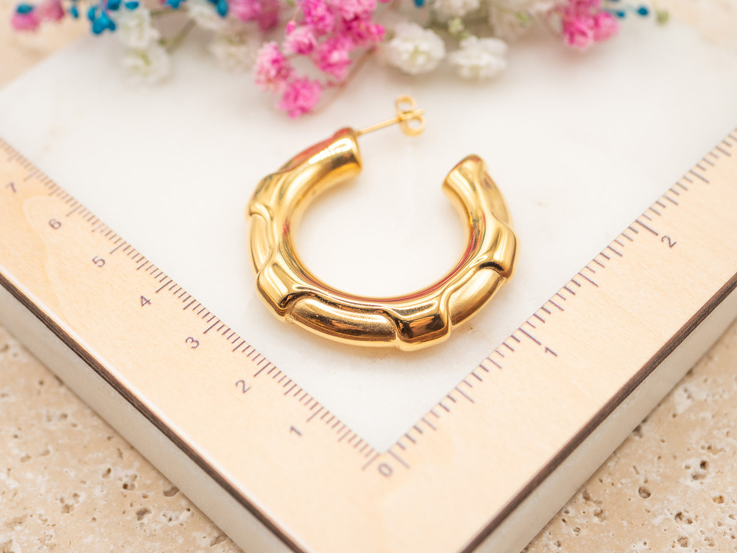 Boucles d'oreilles Bambú