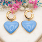 Boucles d'oreilles Loverdose (bleu)
