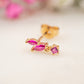 Boucle d'oreille Bugambilia