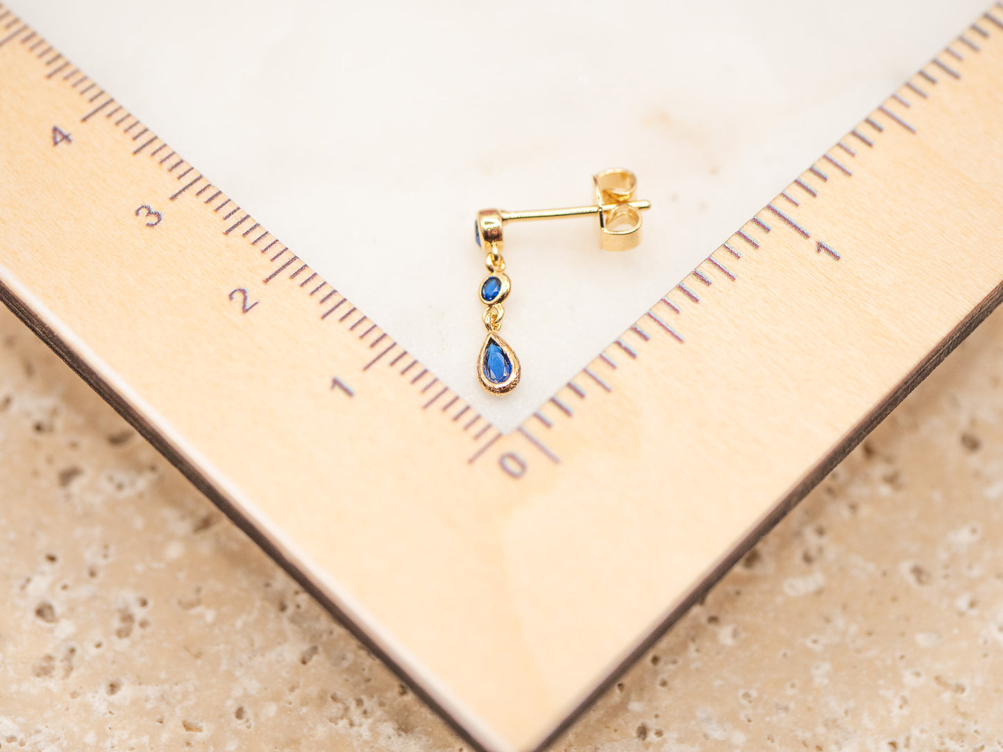 Boucle d'oreille Azulina