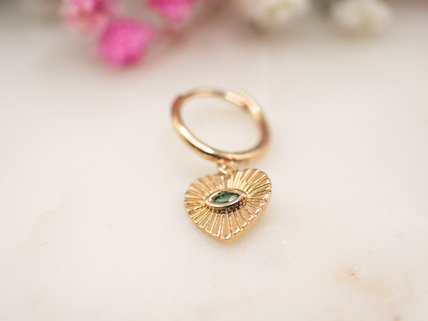 Boucle d'oreille Verde Sol