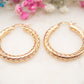 Boucles d'oreilles Trenza