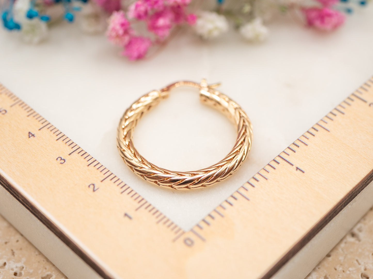 Boucles d'oreilles Trenza