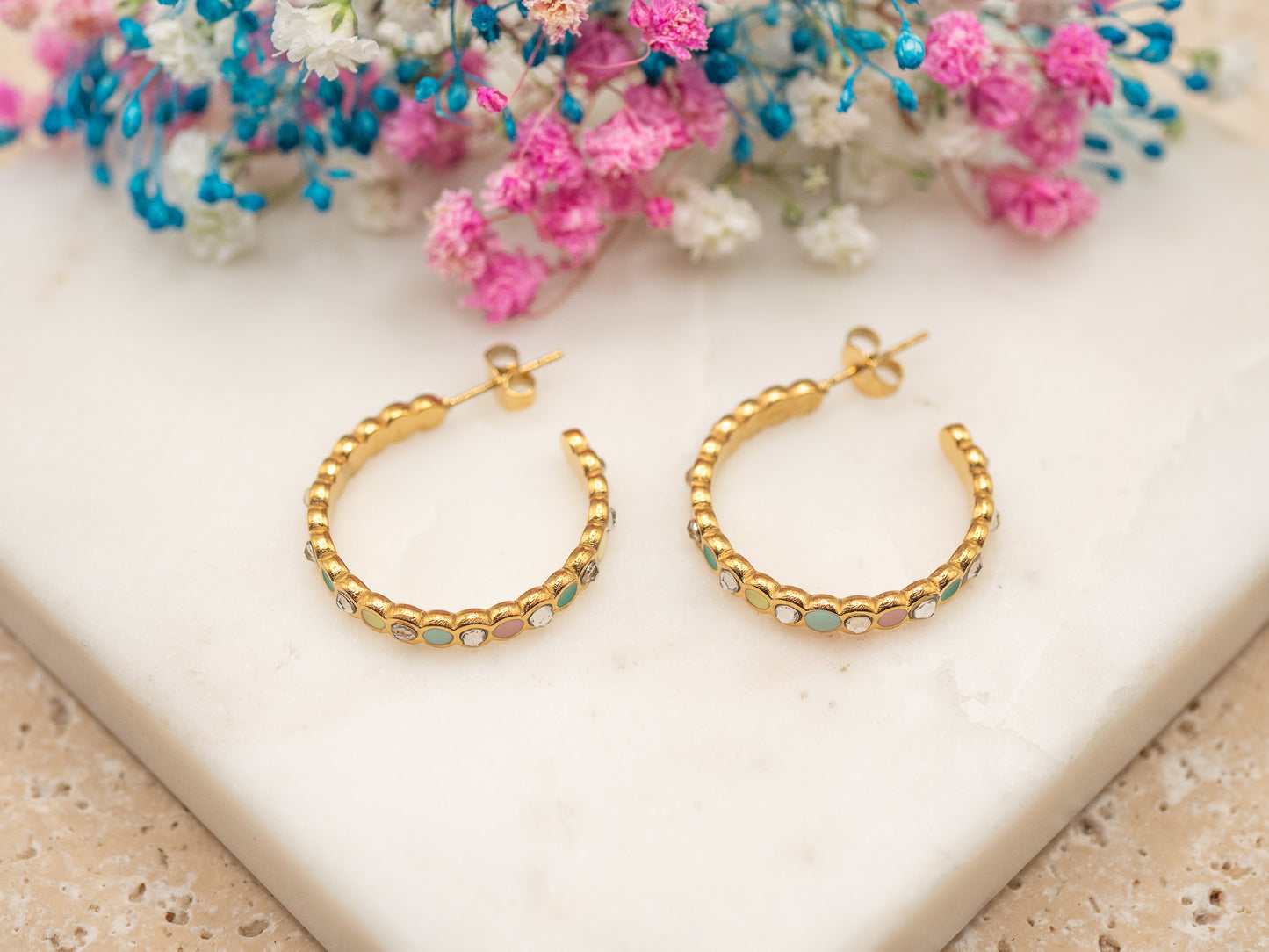 Boucles d'oreilles Quintina