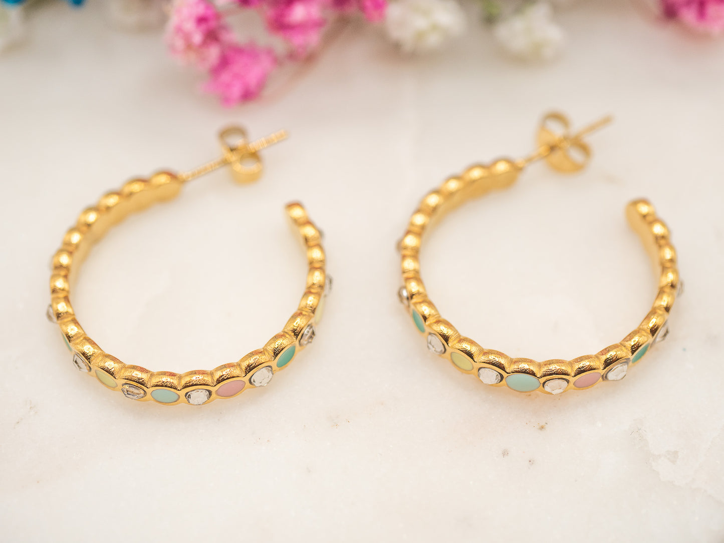 Boucles d'oreilles Quintina