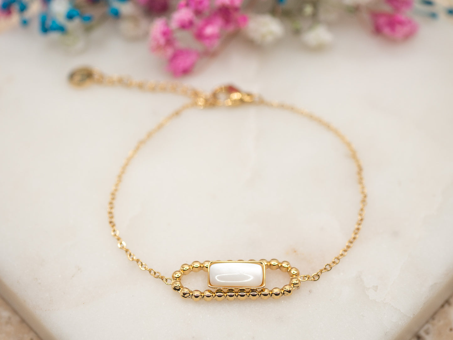 Bracelet Azucena Blanca