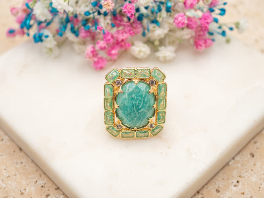 Bague Alcázar Verde Esmeralda