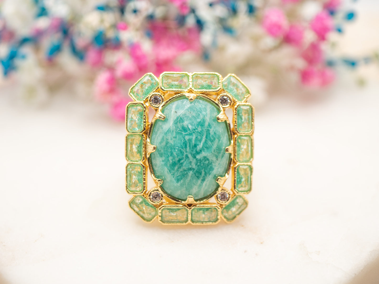 Bague Alcázar Verde Esmeralda