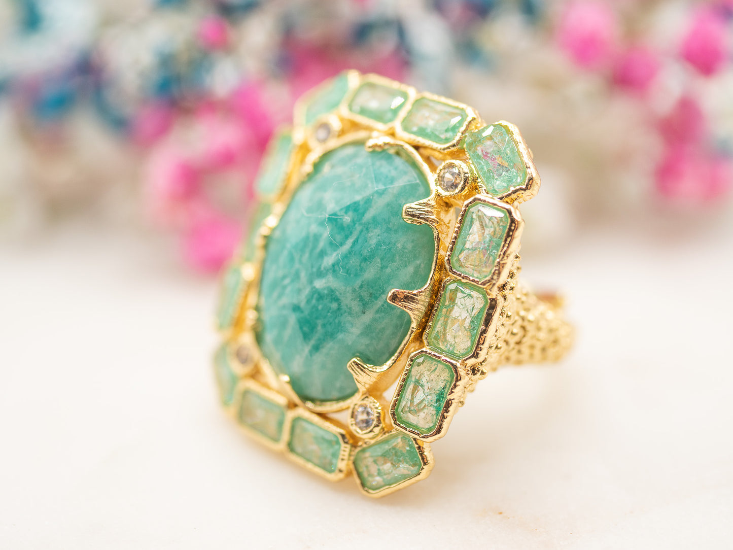 Bague Alcázar Verde Esmeralda