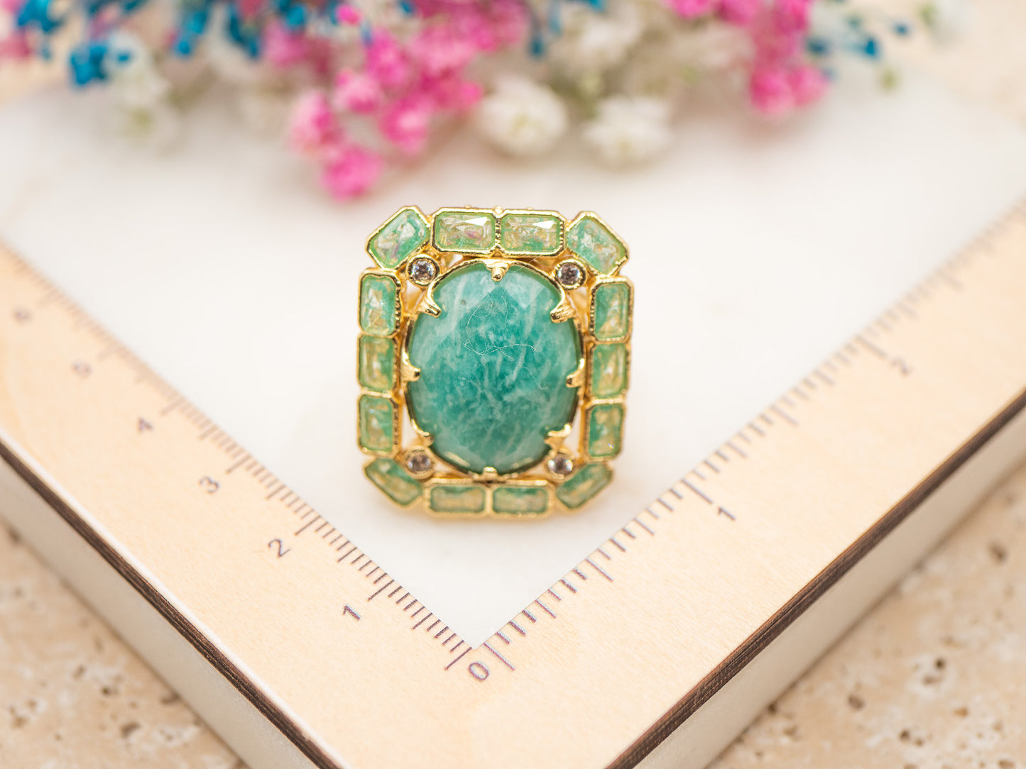Bague Alcázar Verde Esmeralda