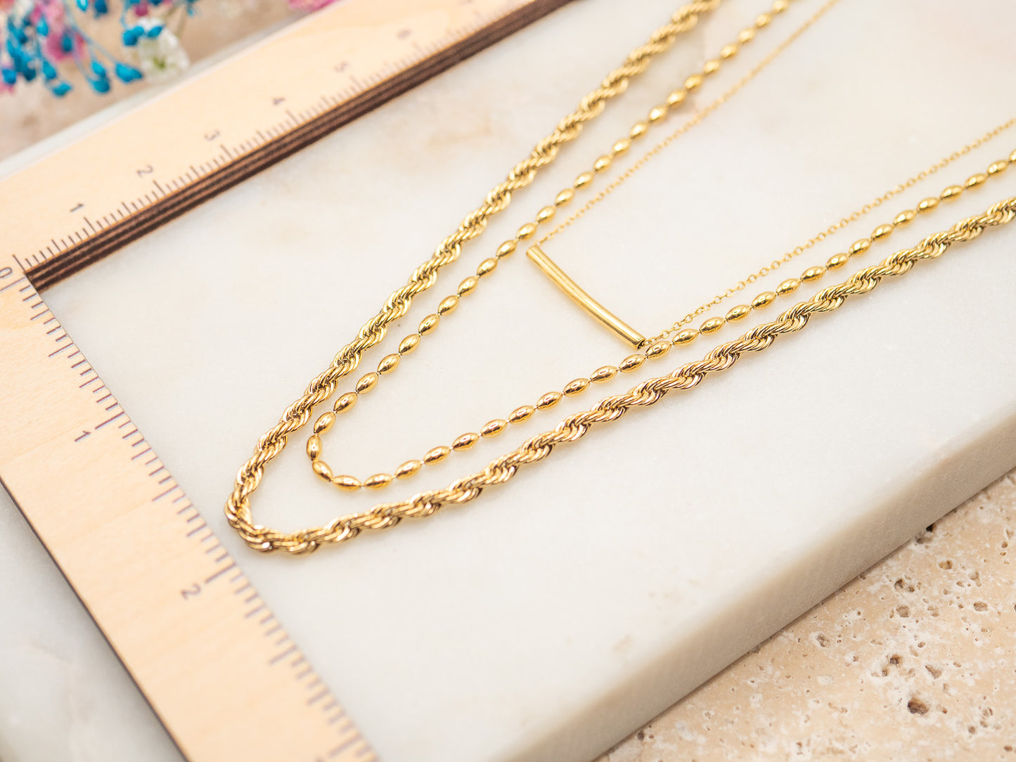 Collier Triple Pamela