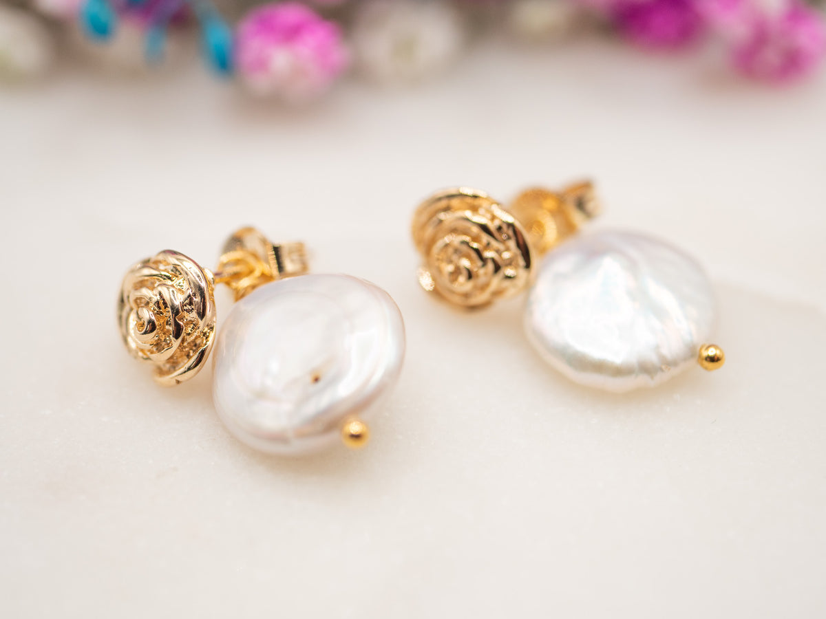 Boucles d'oreilles Nacre Orina