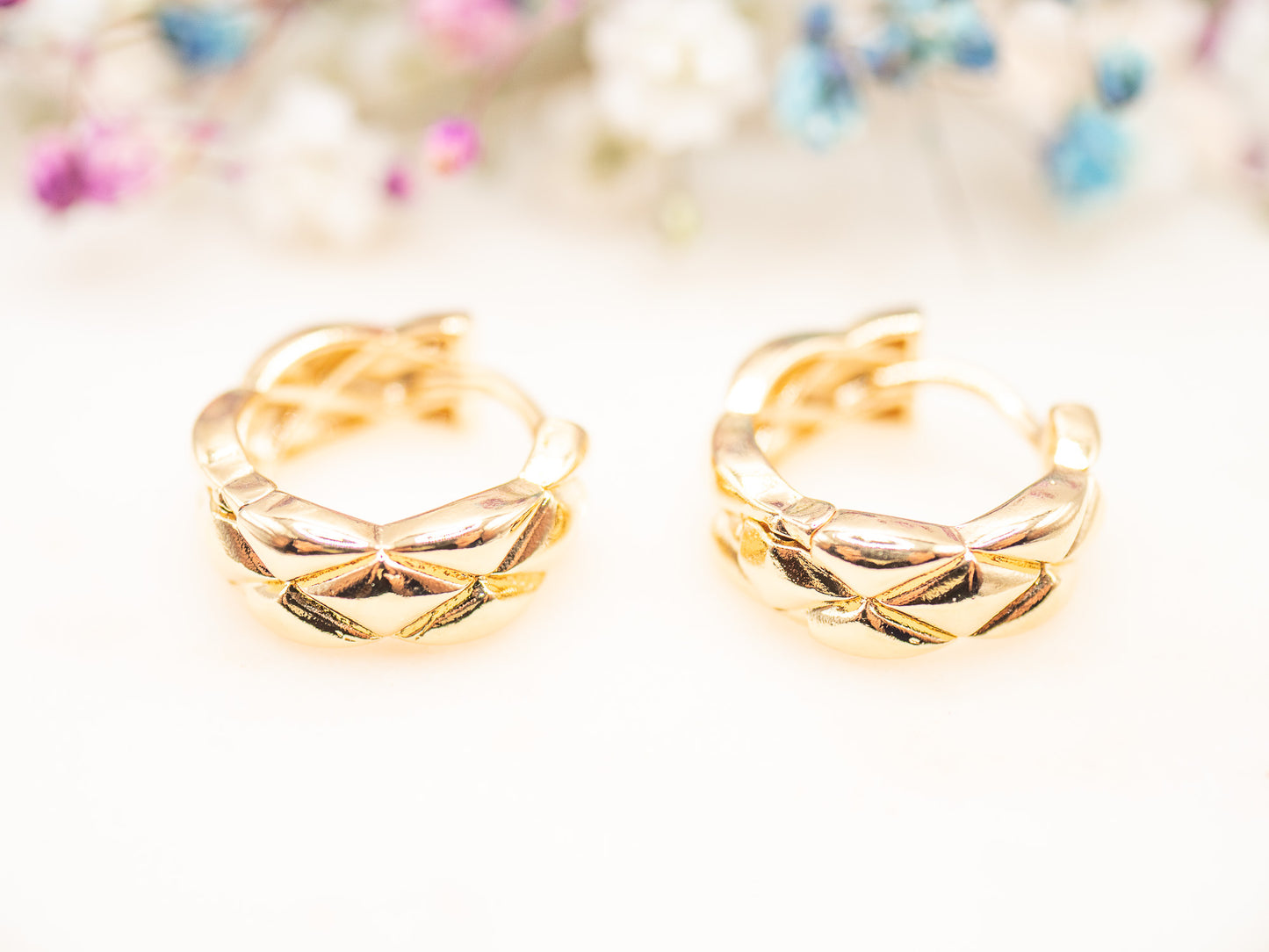 Boucles d'oreilles Balmoral Braid