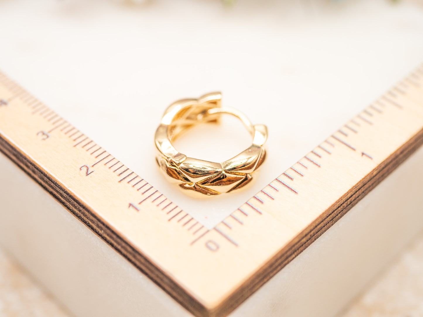 Boucles d'oreilles Balmoral Braid