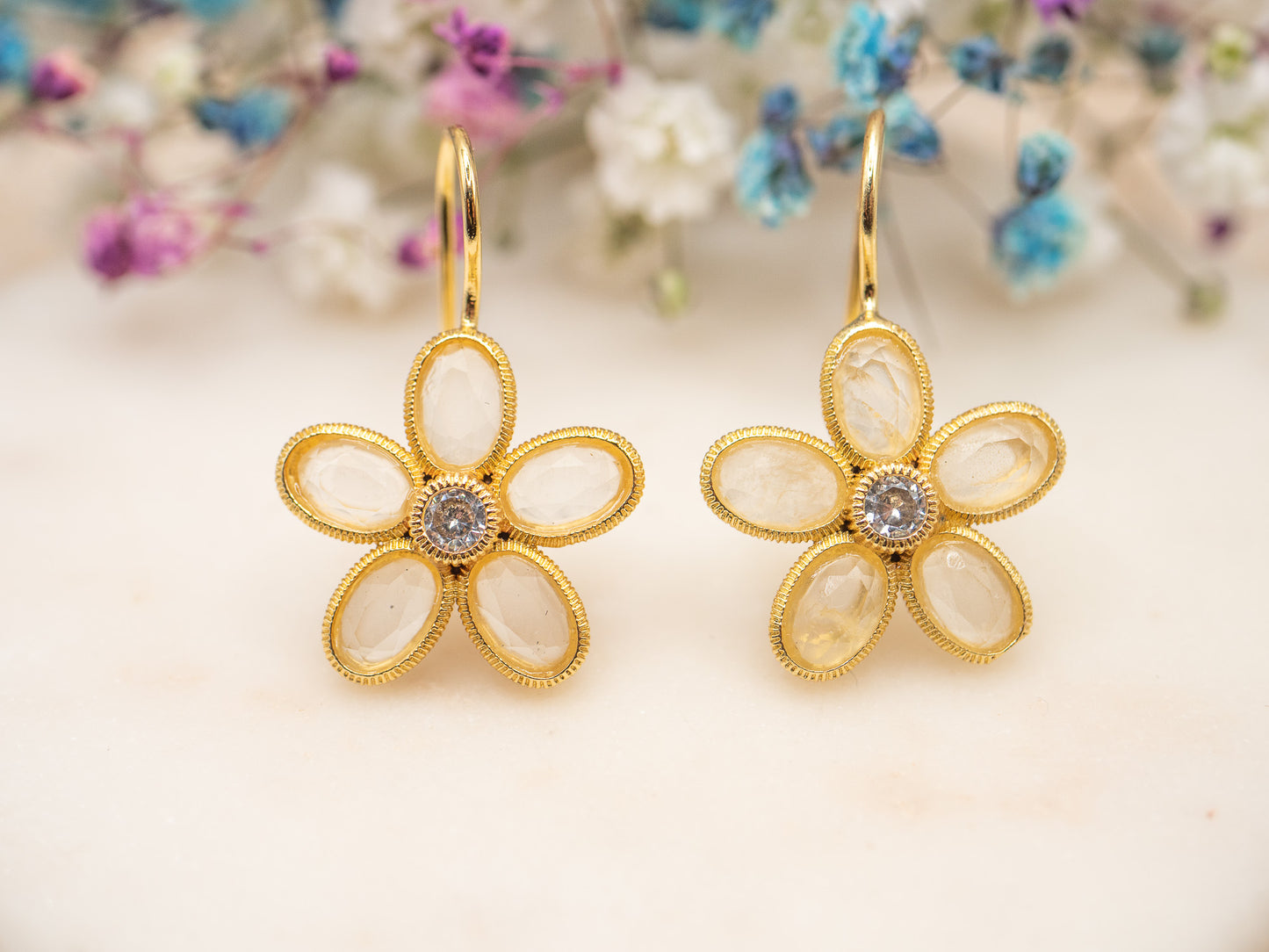 Boucles d'oreilles Snowdrop