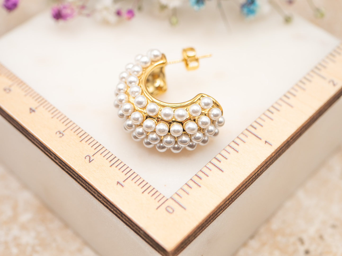 Boucles d'oreilles Snowball Royale