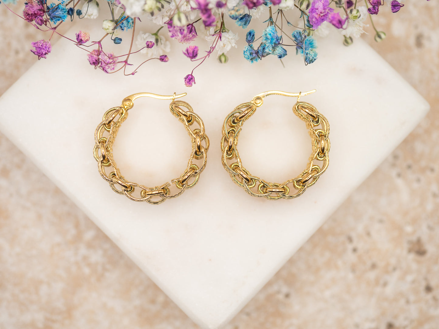 Boucles d'oreilles Lattice