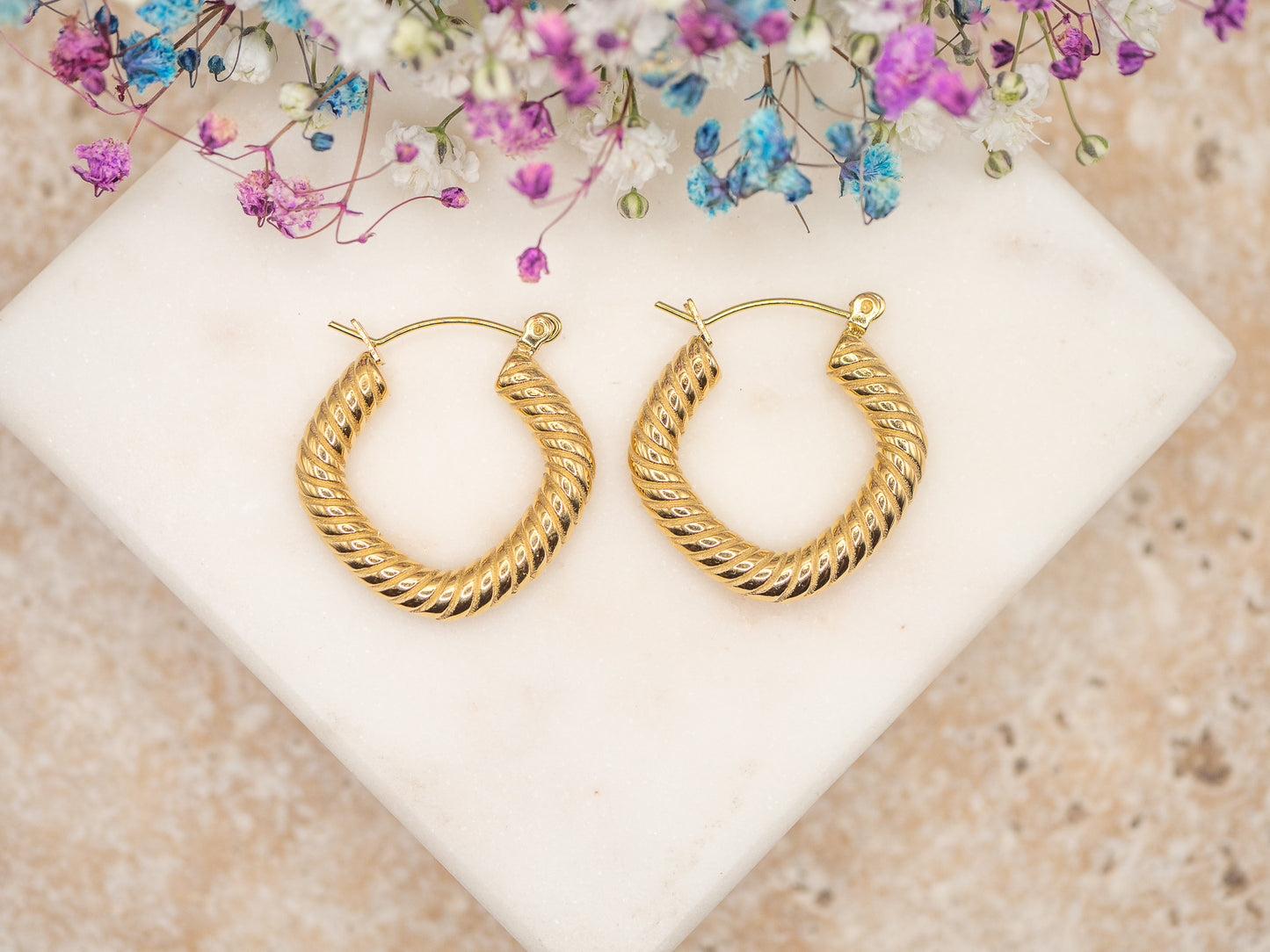 Boucles d'oreilles Cord