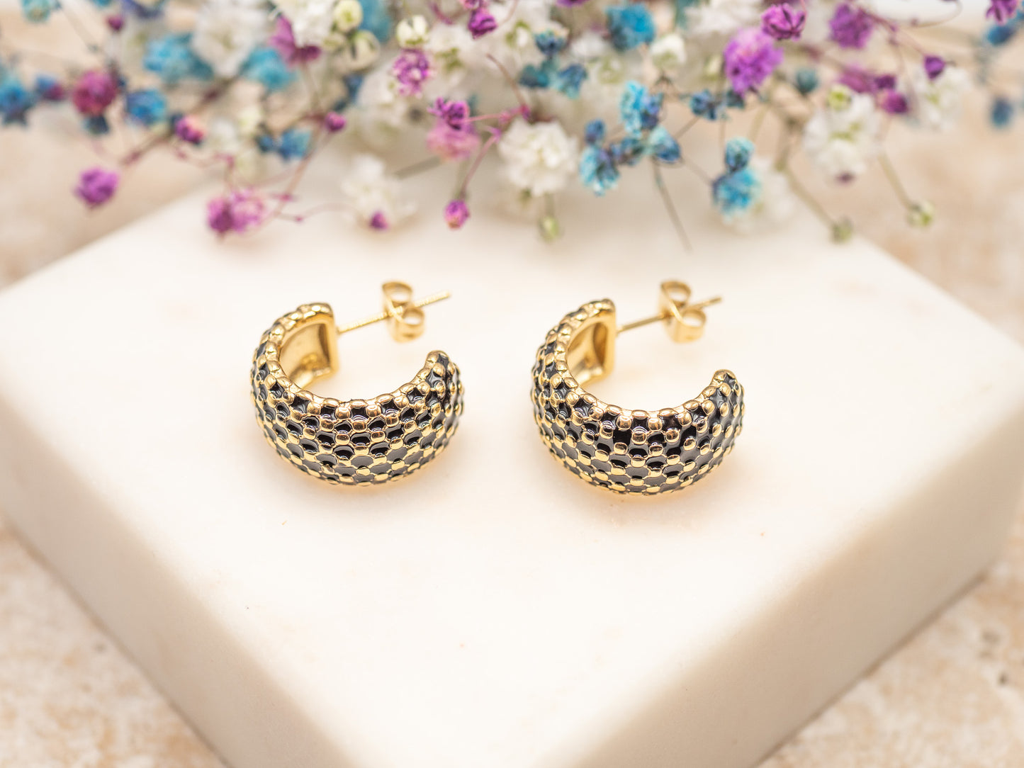 Boucles d'oreilles Midnight