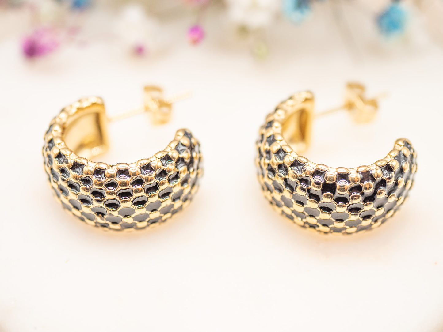 Boucles d'oreilles Midnight