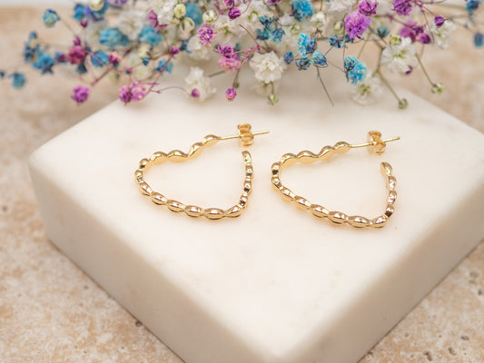 Boucles d'oreilles Liquid Love