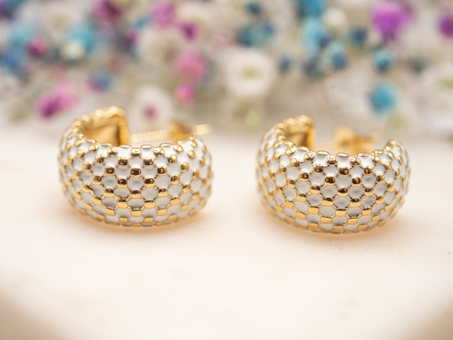 Boucles d'oreilles Vanilla Frost