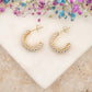 Boucles d'oreilles Vanilla Frost