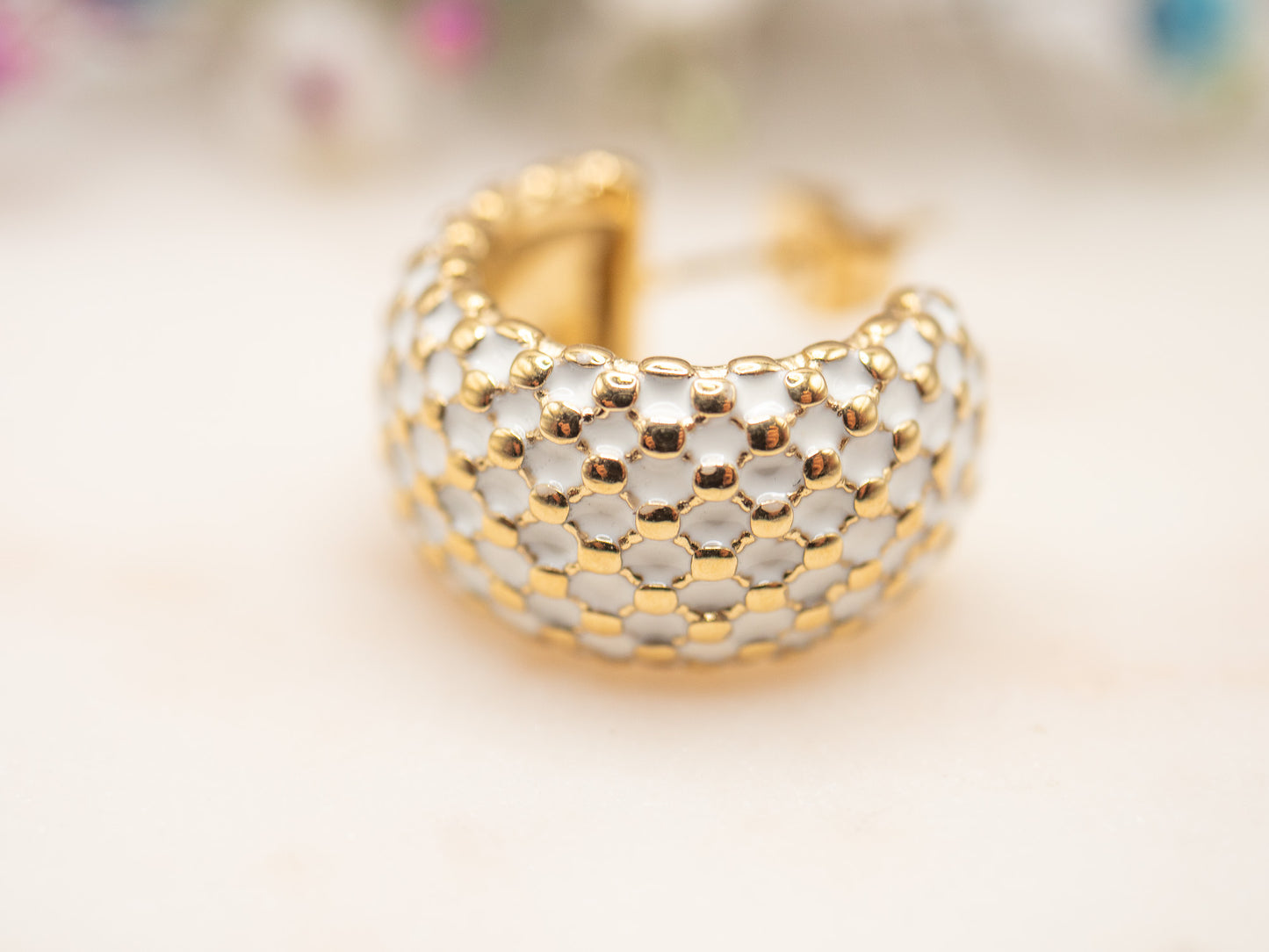 Boucles d'oreilles Vanilla Frost