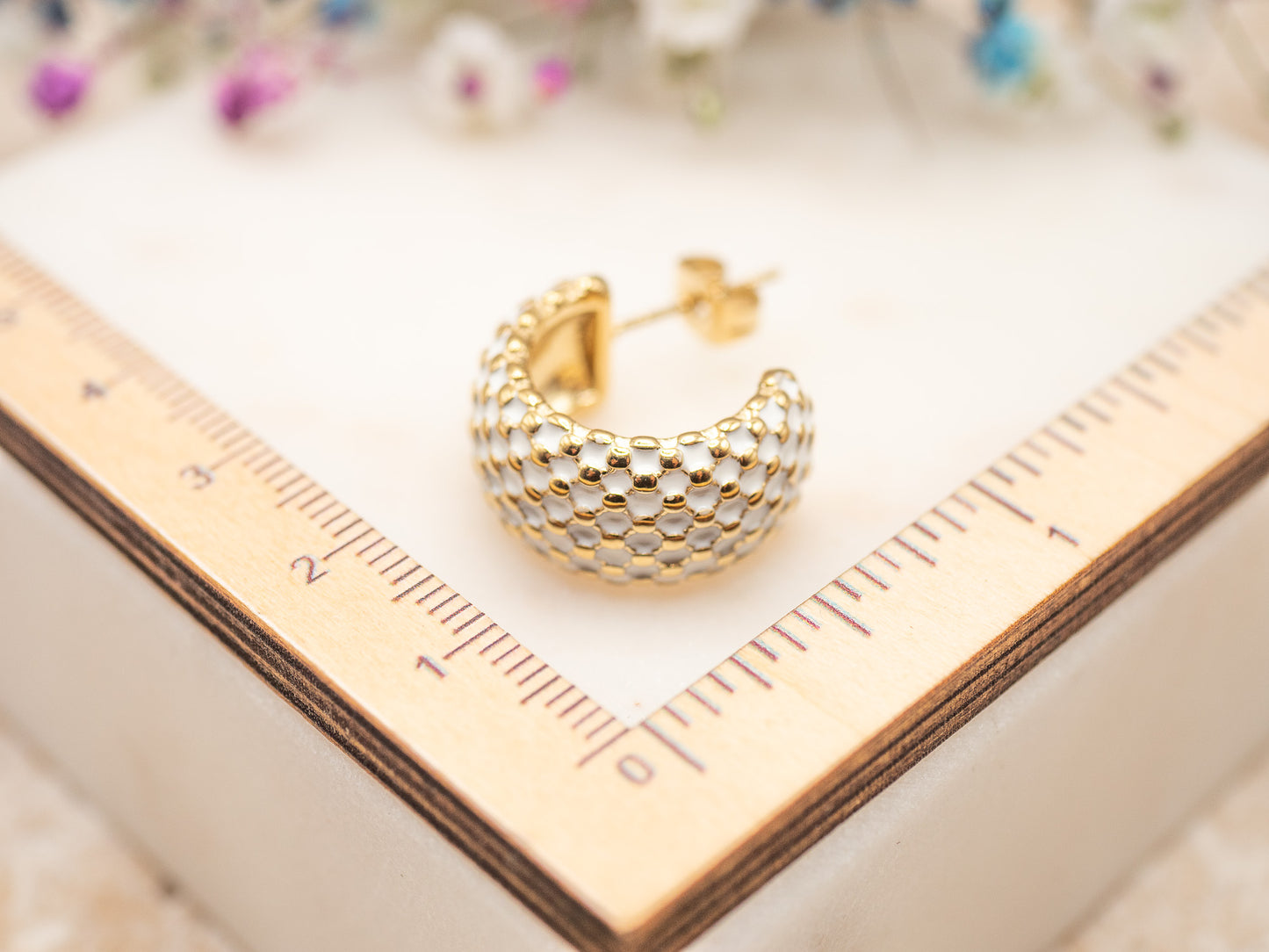 Boucles d'oreilles Vanilla Frost