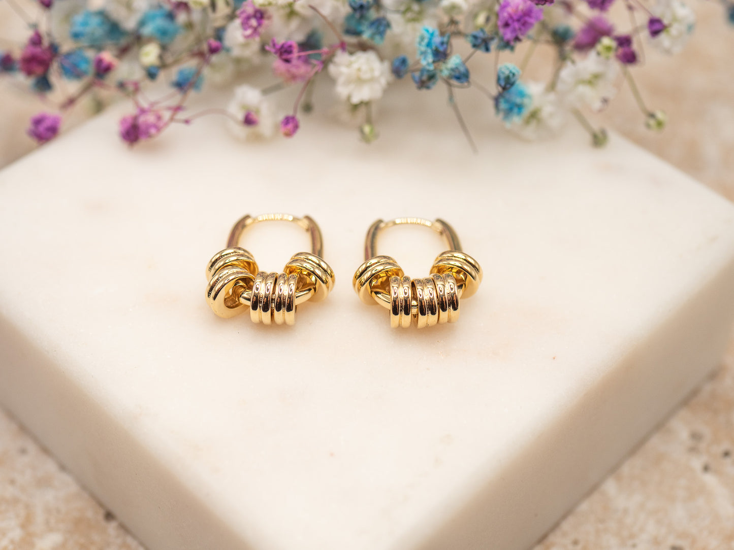 Boucles d'oreilles Hoops