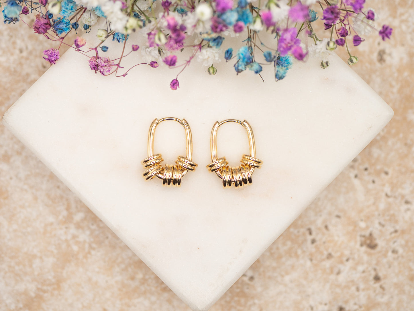 Boucles d'oreilles Hoops